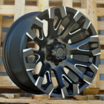 Diski R17 5×127 J9 ETM10 RACINGLINE JT255 4X4 Black Matt (Milling)