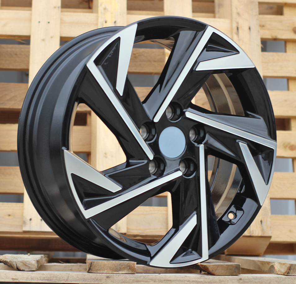 Diski R17 5x114.3 J7 ET49 RACINGLINE H3317F HYUNDAI Black Polished (Hybrid Forged)