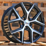 Diski R18 5×114.3 J7.5 ET45 RACINGLINE B1344 Black Polished