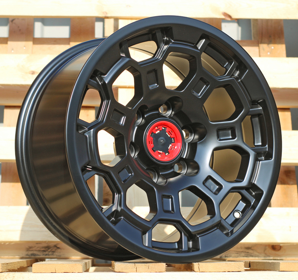 Diski R17 6x139.7 J9 ET15 RACINGLINE B1858 4X4 Black Matt