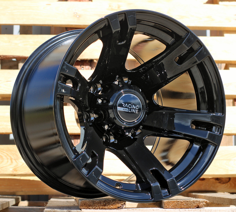 Diski R15 6x139.7 J8 ETM13 RACINGLINE BK311 4X4 Black