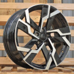 Diski R19 5×112 J8 ET41 RACINGLINE YF5696 SKODA Black Polished (HYBRID FORGED)