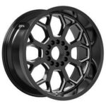 Diski R20 8×180 J10 ETM19 RACINGLINE B1960 4X4 Black (Milling)