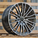 Diski R19 5×112 J8.5 ET35.5 RACINGLINE YF0427 MERCEDES Black Polished (HYBRID FORGED)
