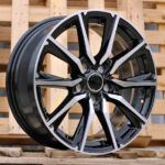 Diski R17 5×114.3 J7.5 ET40 RACINGLINE H3347F TOYOTA Black Polished (Hybrid Forged)