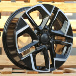 Diski R17 5×112 J7.5 ET51 RACINGLINE Y1258 VW Black Polished