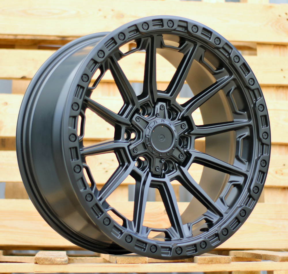 Diski R20 6x139.7 J9 ET18 RACINGLINE A1889 4X4 Black Half Matt