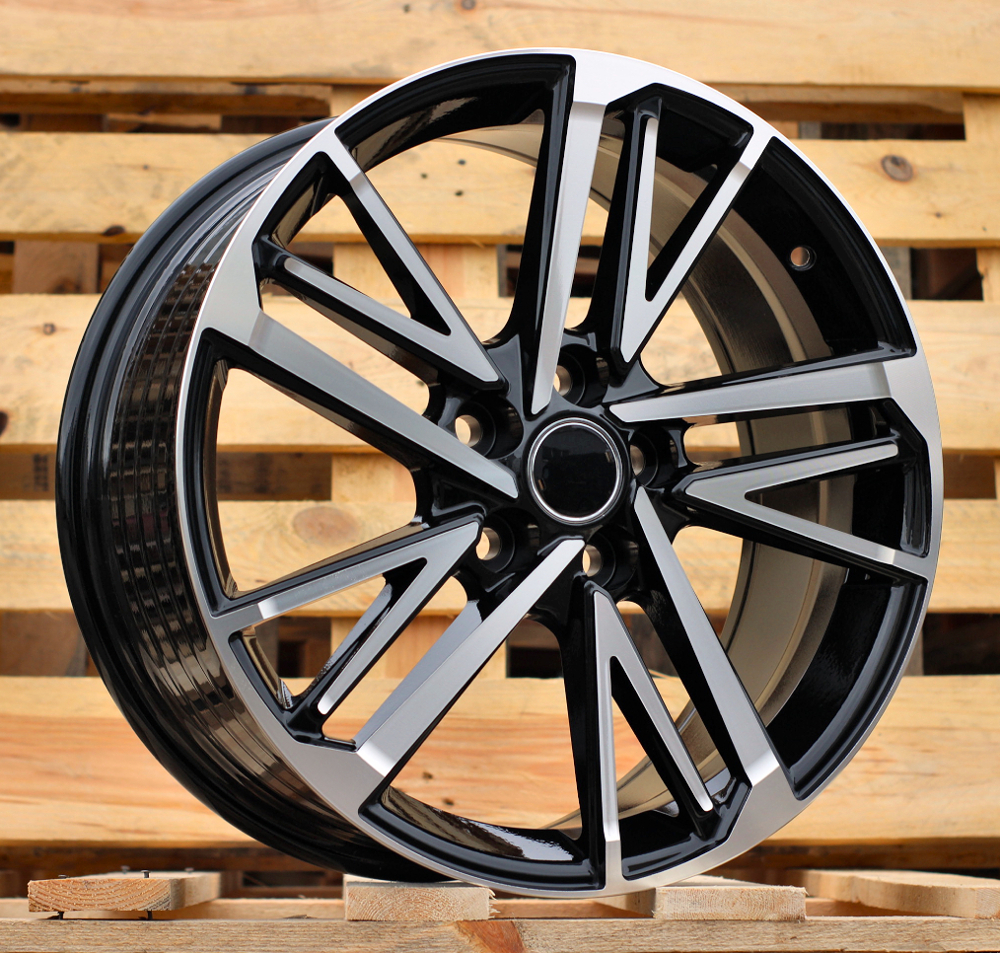 Diski R17 5x114.3 J7 ET40 RACINGLINE FBX255 TOYOTA Black Polished (Hybrid Forged)