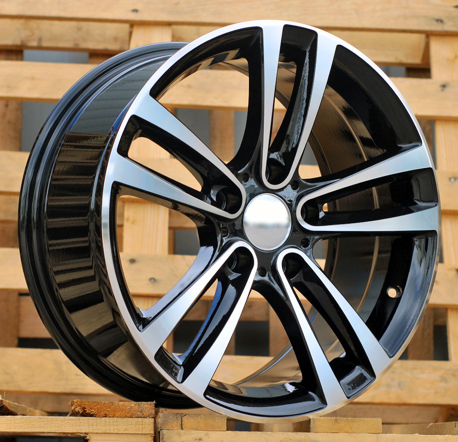 Diski R17 5x120 J8 ET34 RACINGLINE A5035 BMW Black Polished