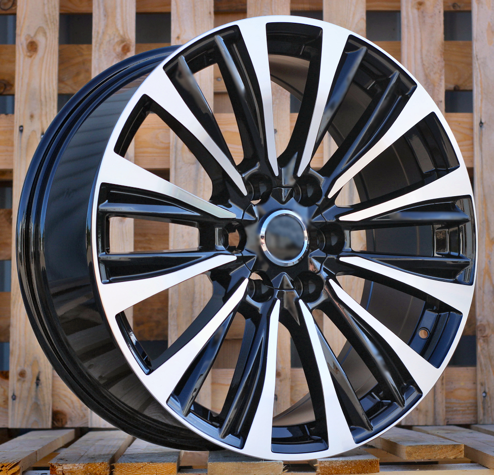 Diski R18 6x139.7 J8 ET25 RACINGLINE B1778 4X4 Black Polished