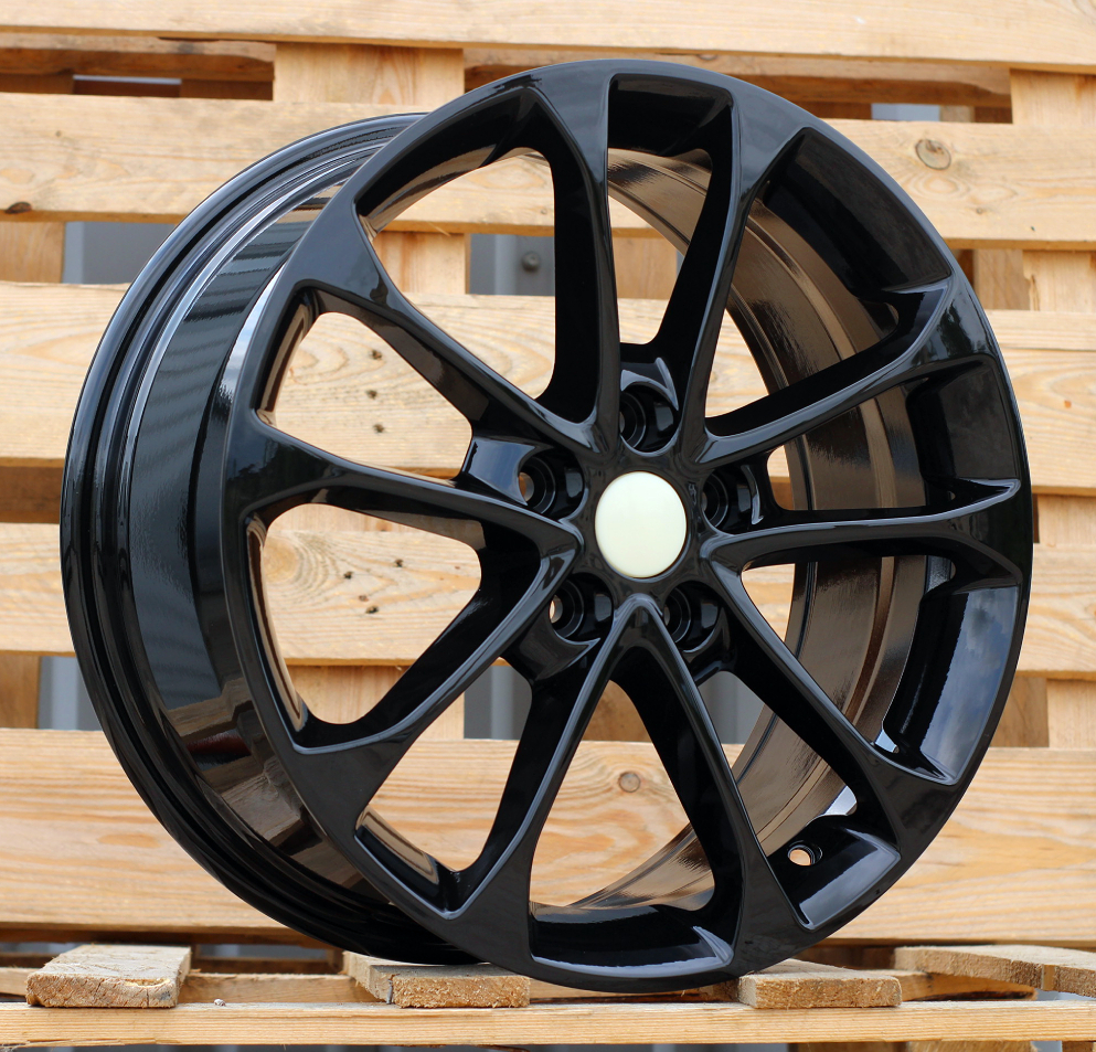 Diski R17 5x108 J7.5 ET50 RACINGLINE FBX232 FORD Black (Hybrid Forged)