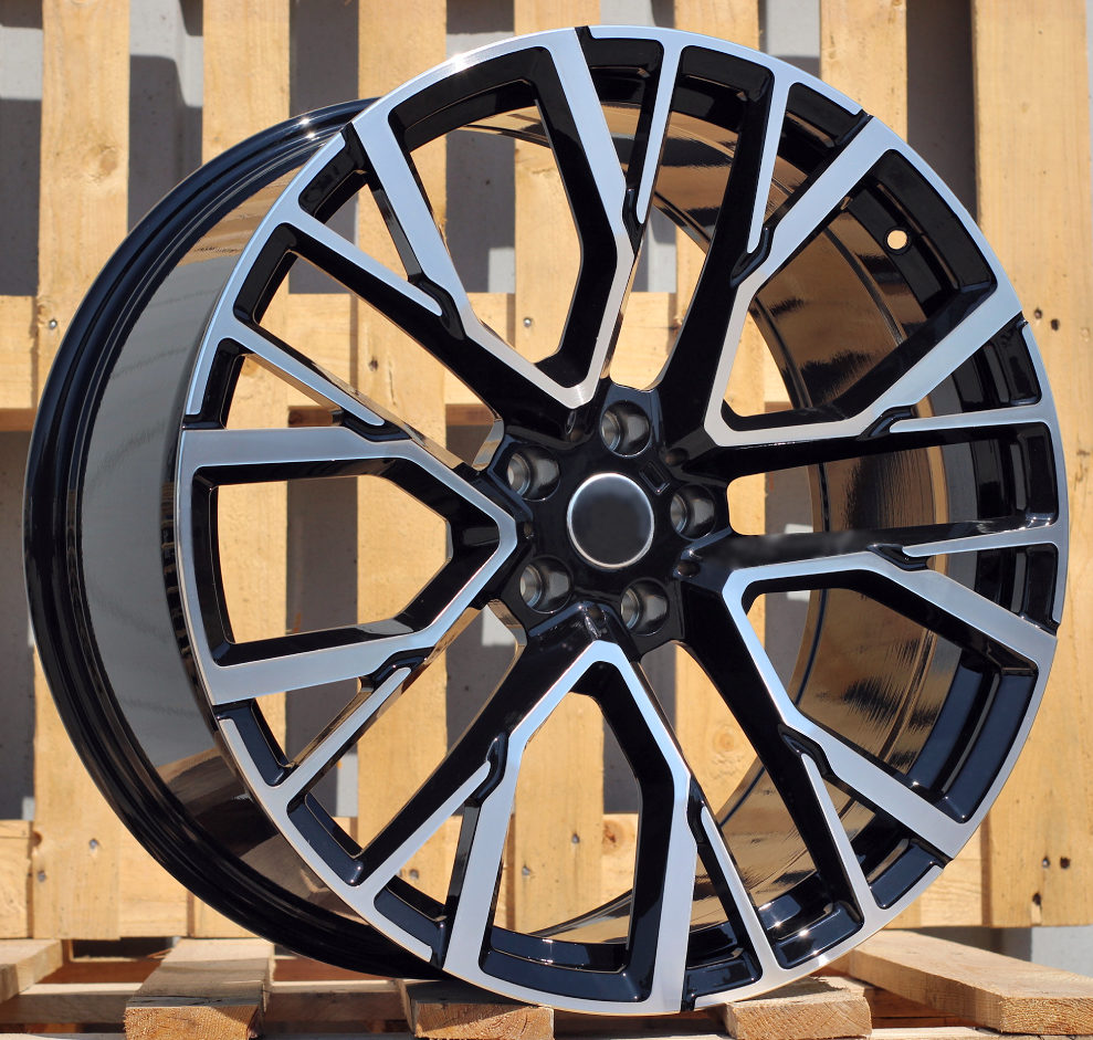 Diski R20 5x112 J10.5 ET40 RACINGLINE B5769 BMW Black Polished (Rear+Front)