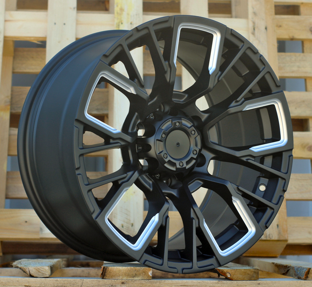 Diski R17 6x139.7 J9 ET RACINGLINE JT256 4X4 Black Matt (Milling)