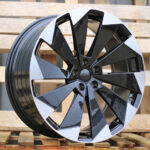 Diski R21 5×112 J9 ET42 RACINGLINE I1141 SKODA Black Polished (Rear+Front)