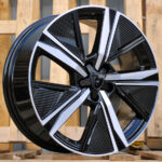 Diski R18 5×108 J7.5 ET44 RACINGLINE Y1187F PEUGEOT Black Polished