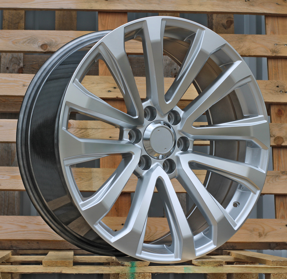 Diski R22 6x139.7 J9 ET25 RACINGLINE B1223 TOYOTA Silver Shining