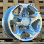 Diski R16 5×150 J7 ET RACINGLINE JT296 4X4 Silver Polished