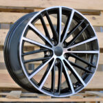 Diski R19 5×112 J8 ET30 RACINGLINE H3071F BMW Black Polished (Rear+Front) (Hybrid Forged)