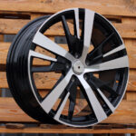 Diski R18 5×108 J7.5 ET49 RACINGLINE YF0448 PEUGEOT Black Polished (Hybrid Forged)