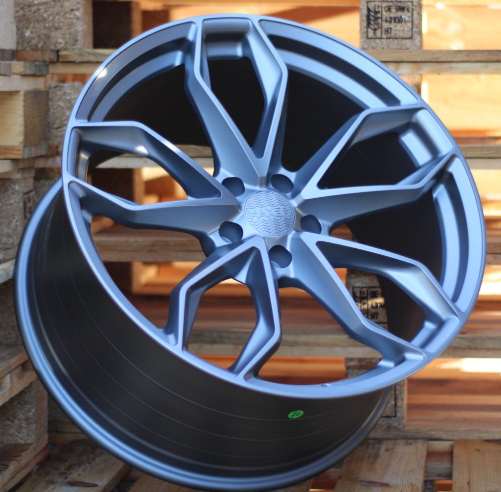Diski R21 5x120 J10.5 ET38 HAXER HX021 Gun Metal Half Matt (HYBRID FORGED)