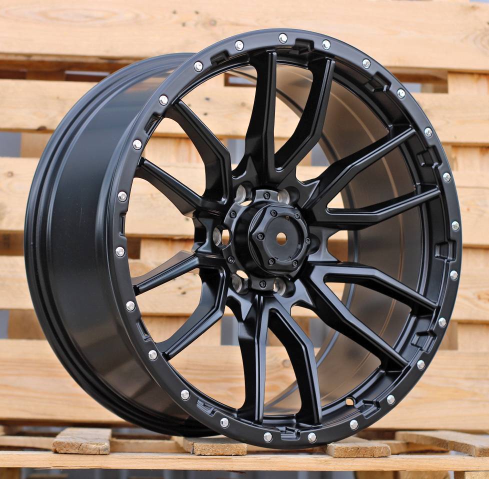 Diski R20 6x139.7 J9 ET12 RACINGLINE I6098 4X4 Black Half Matt