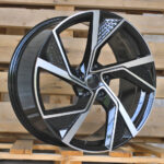 Diski R19 5×112 J8.5 ET35 RACINGLINE FBX264 AUDI Black Polished (HYBRID FORGED)