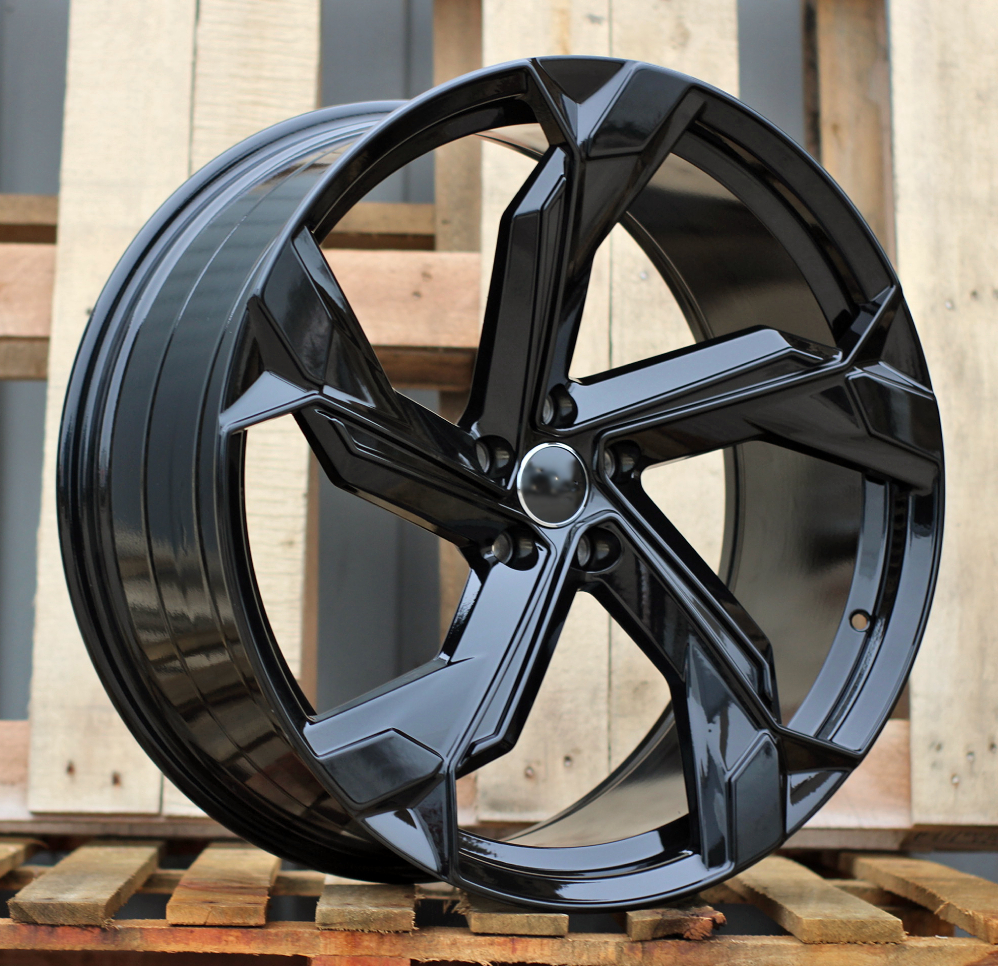 Diski R23 5x112 J10 ET15 RACINGLINE Y1201 AUDI Black (HYBRID FORGED)