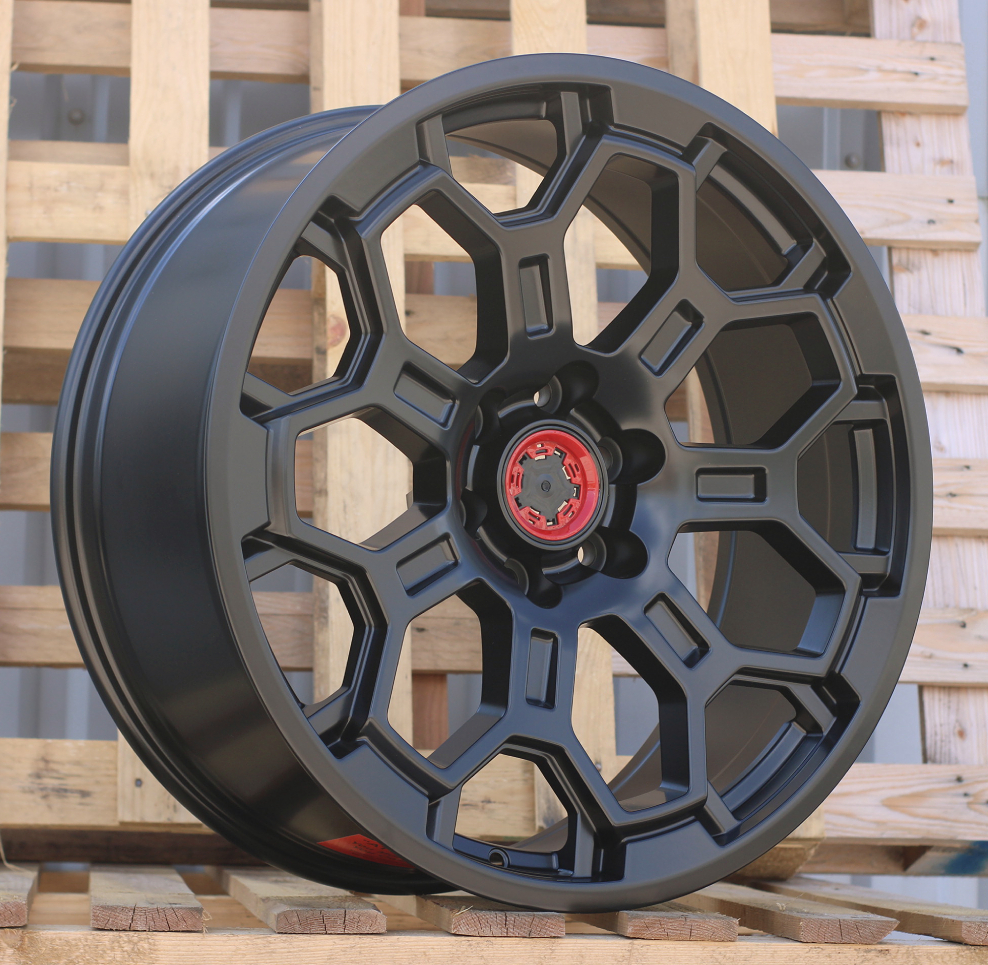 Diski R22 6x139.7 J9 ET15 RACINGLINE B1858 4X4 Black Half Matt