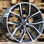 Diski R20 5×112 J9 ET35 RACINGLINE H5059 BMW Black Polished (Rear+Front)