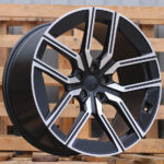 Diski R20 5×112 J8.5 ET25 RACINGLINE I5619 BMW Black Polished Half Matt (Rear+Front)