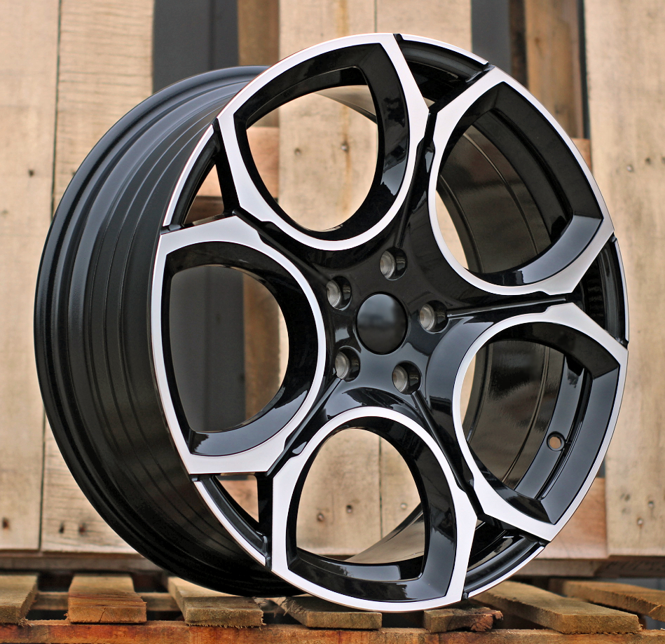 Diski R19 5x112 J8 ET45 RACINGLINE Y1232 VW Black Polished (Hybrid Forged)