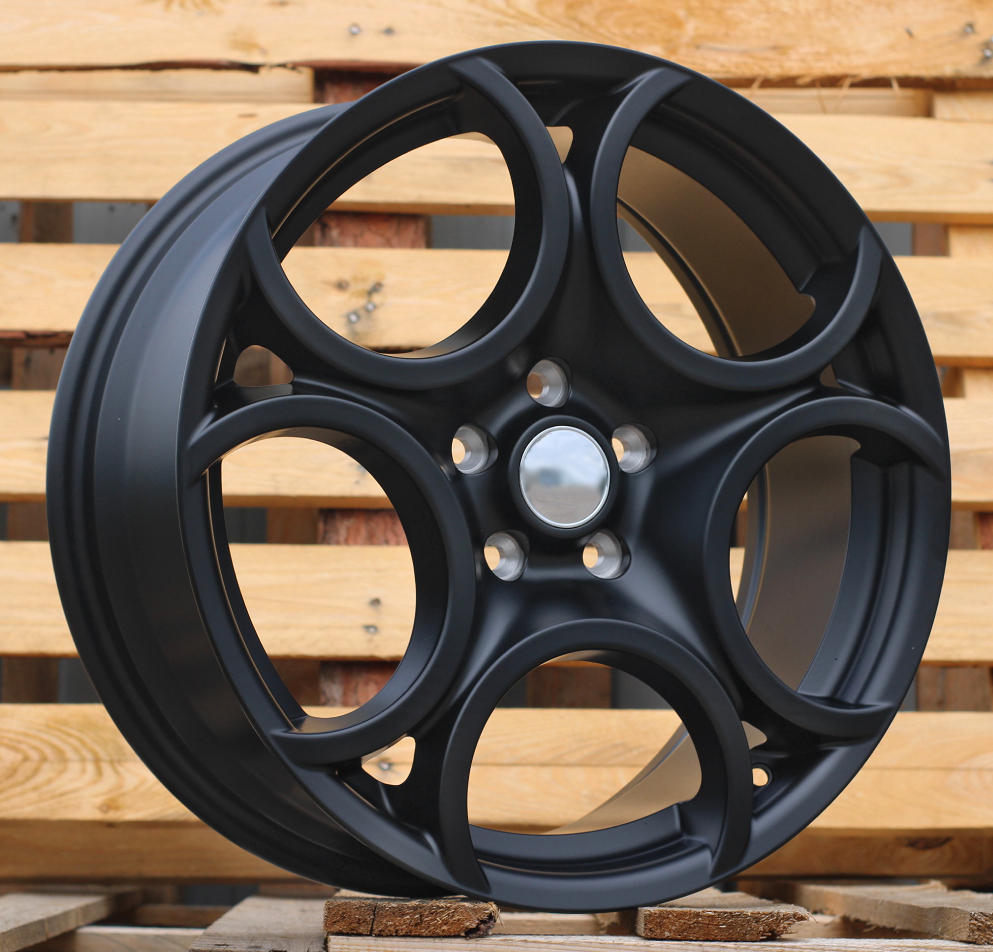 Diski R18 5x110 J7.5 ET41 RACINGLINE L1432 ALFA Black Half Matt