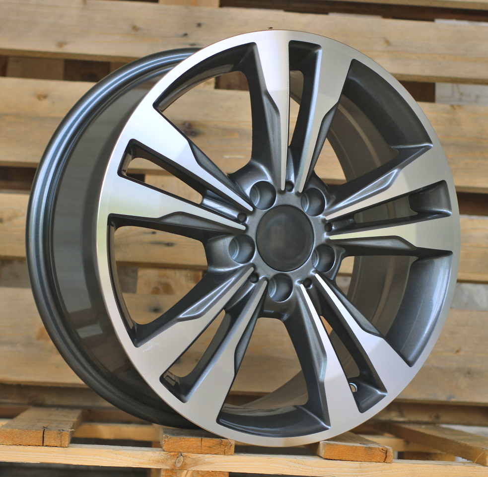 Diski R17 5x112 J7.5 ET45 RACINGLINE I7081 MERCEDES Grey Polished