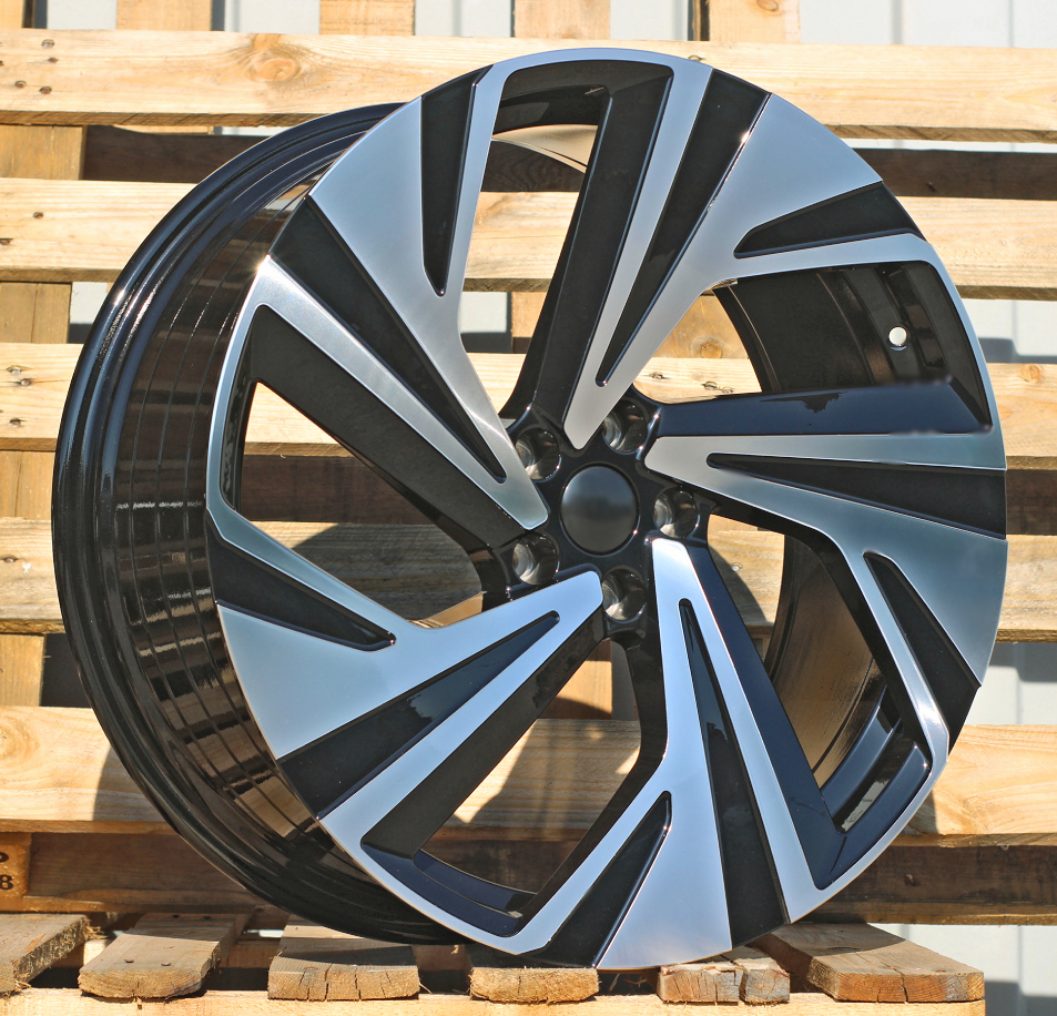 Diski R21 5x112 J9 ET42 RACINGLINE I5648 VW Black Polished