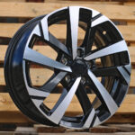 Diski R15 5×100 J6 ET40 RACINGLINE XE276 VW Black Polished