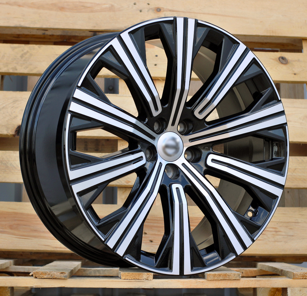 Diski R20 5x108 J9 ET39 RACINGLINE F0054 VOLVO Black Polished