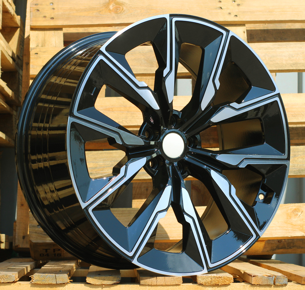 Diski R21 5x112 J10 ET41 RACINGLINE FBX144 BMW Black Polished (Rear+Front)