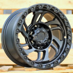 Diski R15 6×139.7 J8 ET RACINGLINE A6278 4X4 Black Half Matt