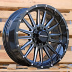 Diski R20 12×135/139 J9 ET RACINGLINE B1832 4X4 Black (Milling)