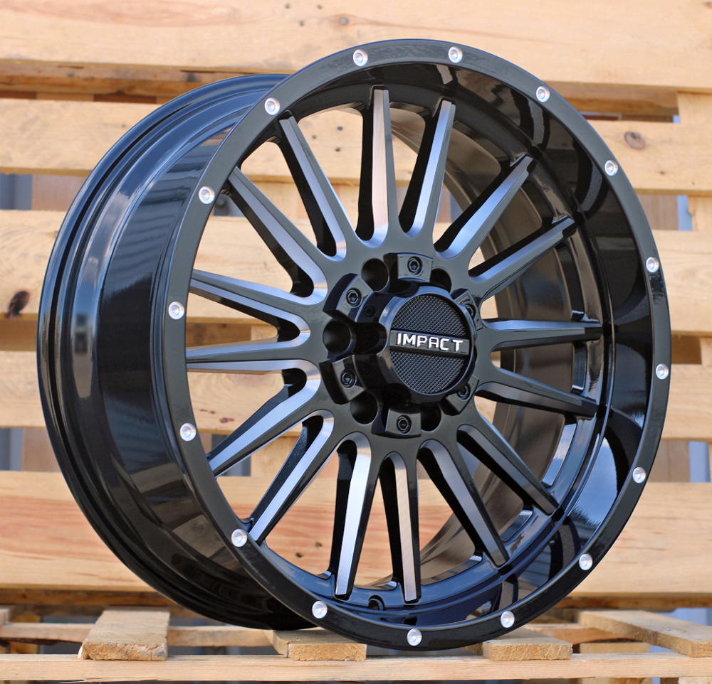 Diski R20 12x135/139 J9 ET RACINGLINE B1832 4X4 Black (Milling)
