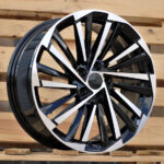 Diski R18 5×112 J7.5 ET40 RACINGLINE FBX261 SKODA Black Polished (Hybrid Forged)