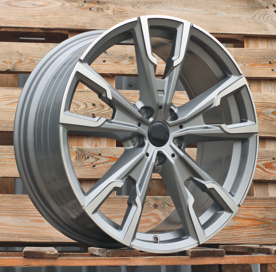 Diski R19 5x112 J8 ET46 RACINGLINE YF5710 BMW Grey Polished (Hybrid Forged)