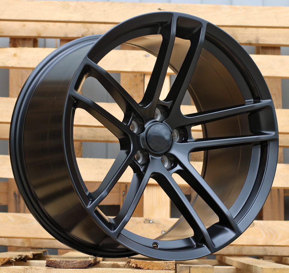 Diski R20 5x115 J9.5 ET18 DODGE I5599 Black Half Matt (Rear+Front)