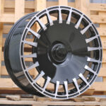 Diski R20 5×112 J8.5 ET36 RACINGLINE I0343 MERCEDES Black Polished (Rear+Front)