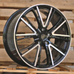 Diski R21 5×130 J11 ET65 RACINGLINE CQRGW1058 PORCHE Black Polished (Rear+Front)