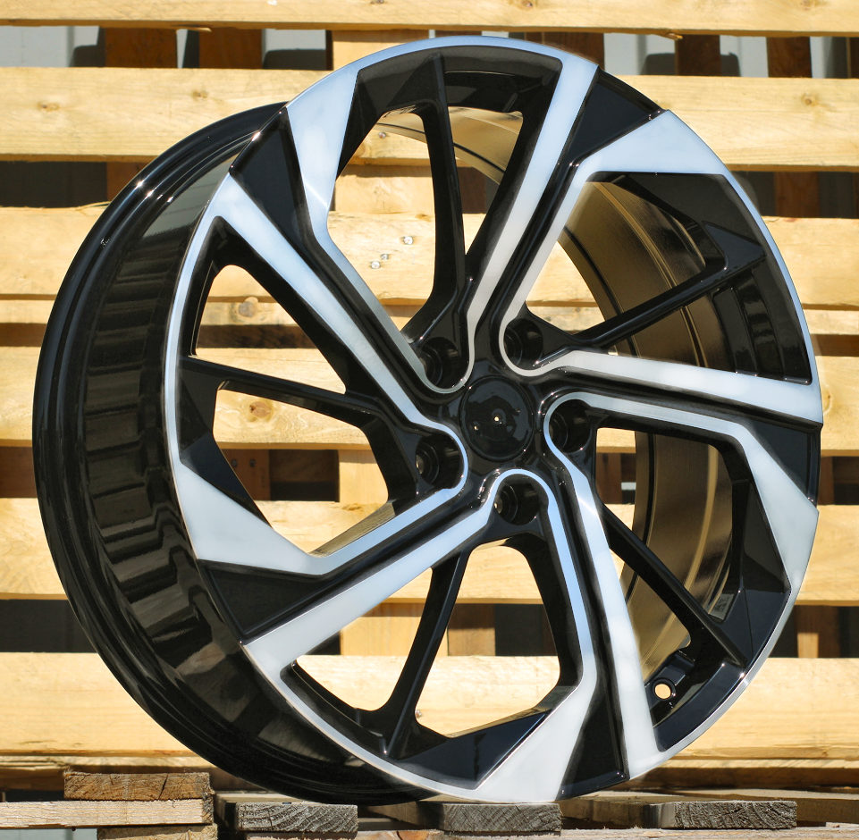 Diski R19 5x114.3 J7.5 ET45 RACINGLINE D1981 NISSAN Black Polished