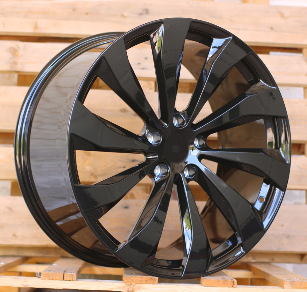 Diski R22 5x130 J9.5 ET55 RACINGLINE FB0545 PORCHE Black (Rear+Front)