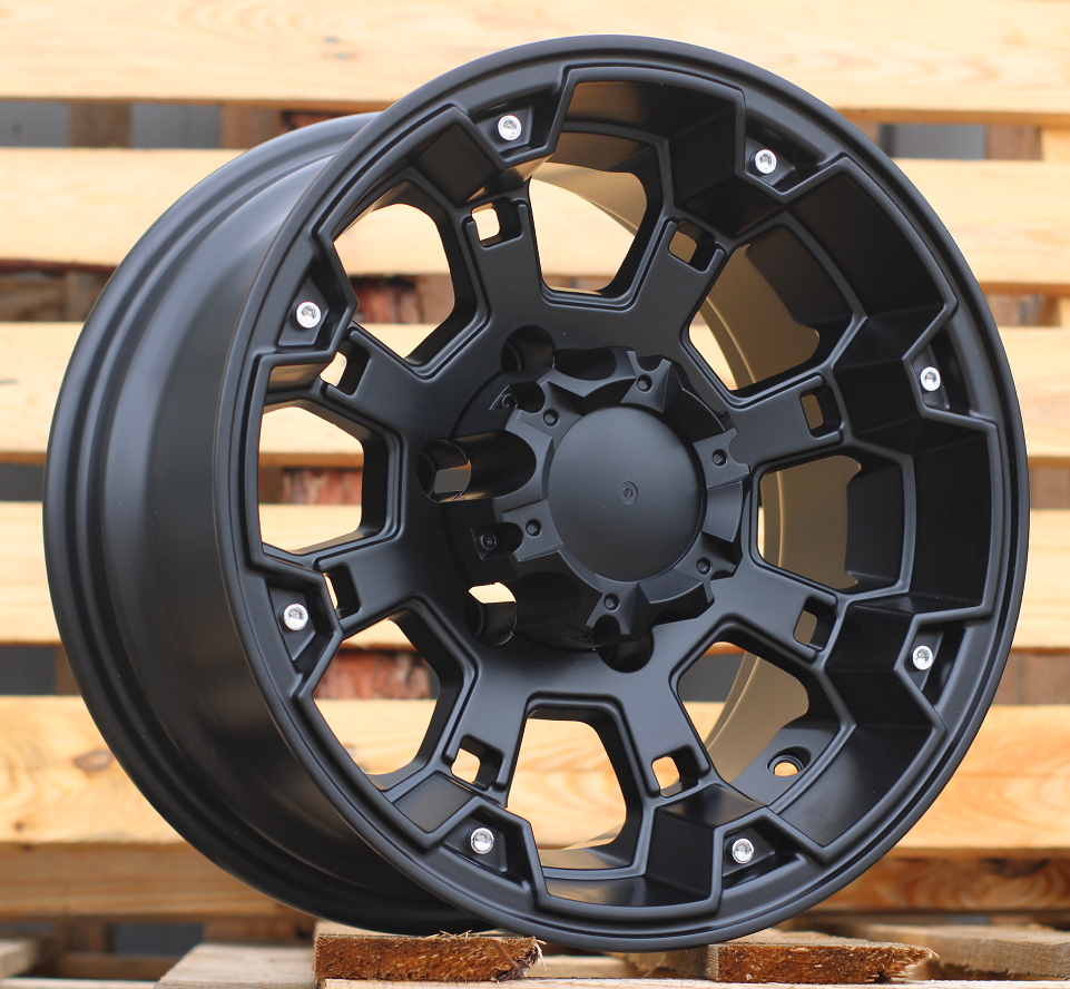 Diski R15 6x139.7 J8 ETM10 RACINGLINE A8068 4X4 Black Half Matt