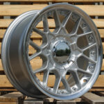 Diski R17 10×112/120 J8 ET20 HAXER HX025 Silver +Polished Lip