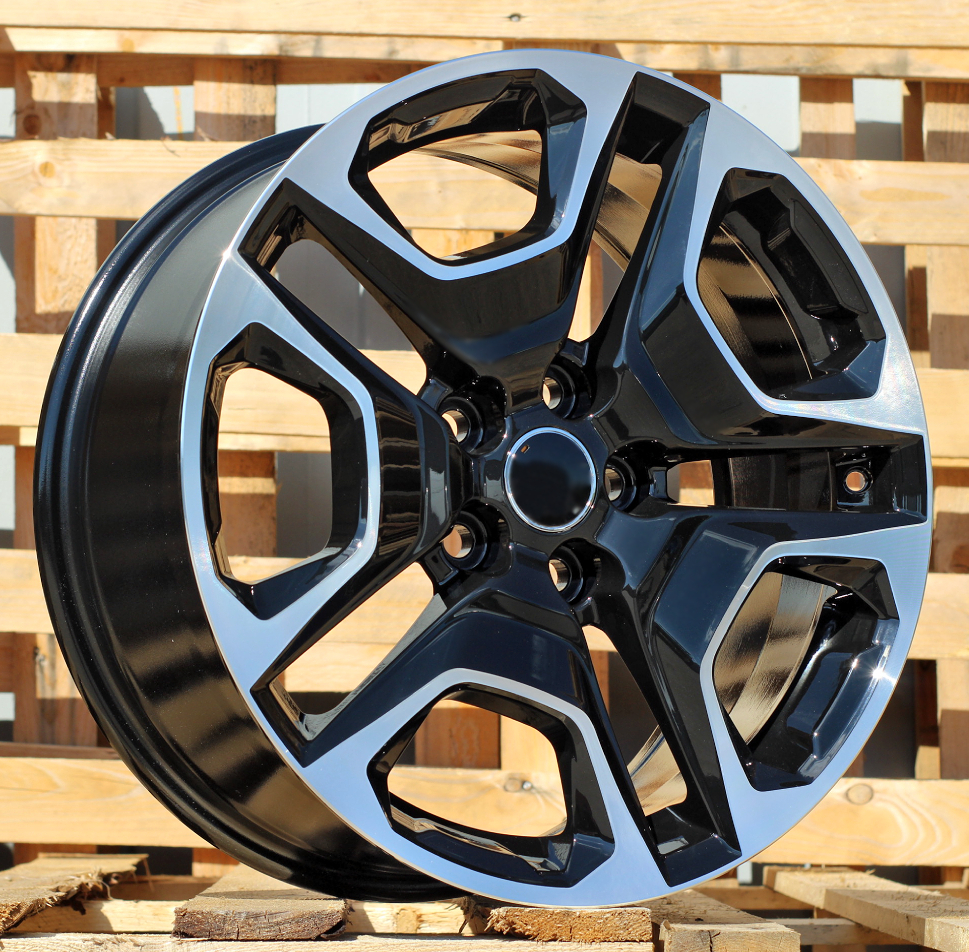 Diski R18 5x114.3 J8 ET35 RACINGLINE B1092 TOYOTA Black Polished